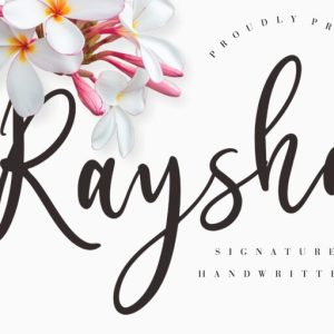 Raysha Signature Handwritten