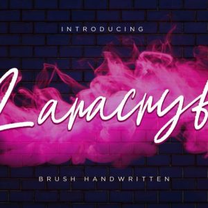 Laracryf Brush Handwritten