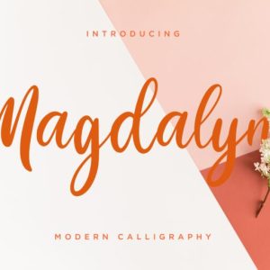Magdalyn Modern Calligraphy