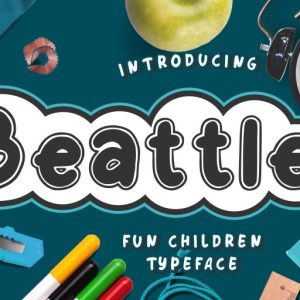 Beattle Fun Children Typeface