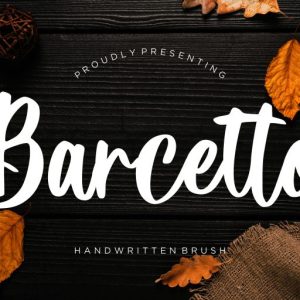 Barcetto Handwritten Brush