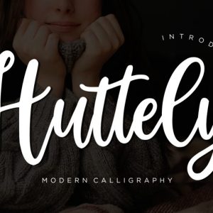 Huttely Modern Calligraphy