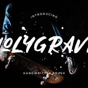 Holygrave Handwritten Brush