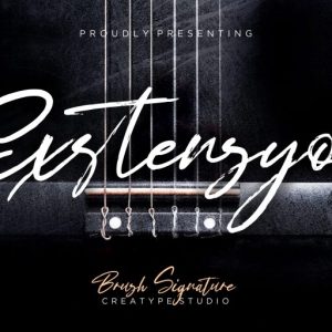Exstensyon Brush Signature