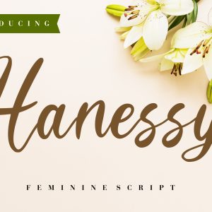 Hanessy Feminine Script