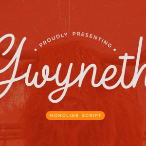 Gwyneth Monoline Script