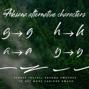 Aksana Brush Script