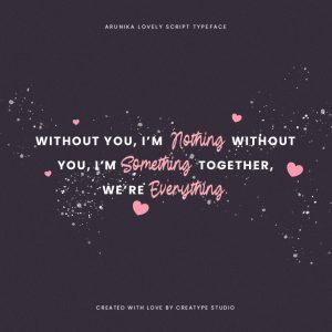 Arunika Beauty Business Font