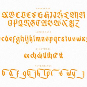 Cambrydge Gothic Advertisement Font