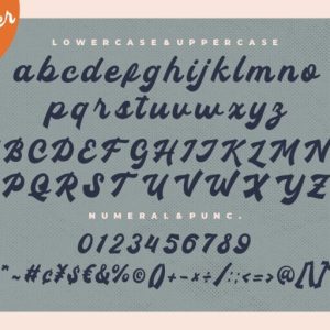 Gading Retro Bold Script