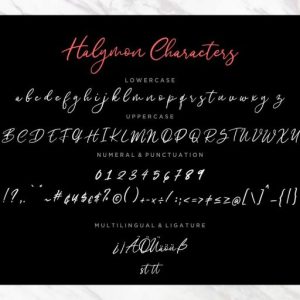 Halymon Signature Script