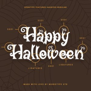 Haunted Halloween Typeface