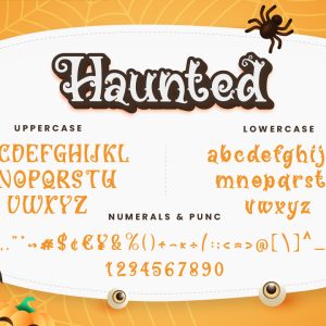 Haunted Halloween Typeface