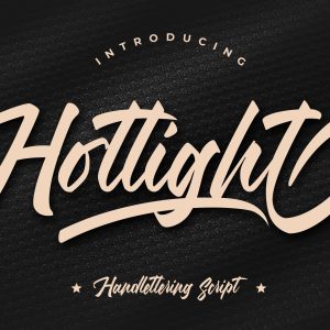 Hotlight Handlettering Business Font