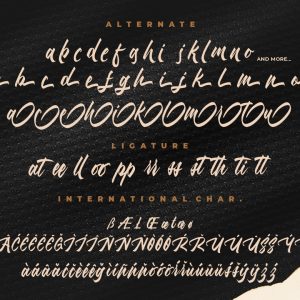 Hotlight Handlettering Business Font