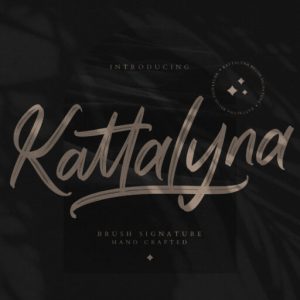 Kattalyna Brush Signature