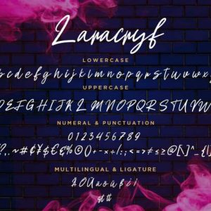 Laracryf Brush Handwritten