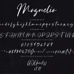 Magnolia Stylish Signature