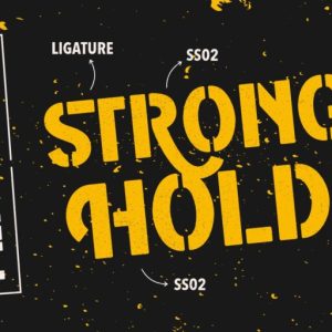 Modest Stencil Sans