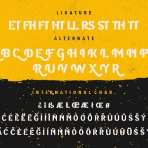 Modest Stencil Sans