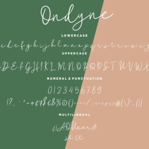 Ondyne Stylish Signature