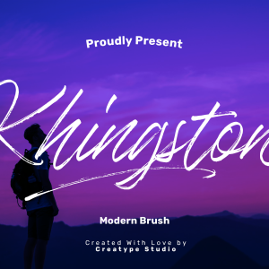 Khingston Brush Script