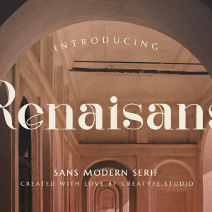 Renaisans Sans Modern Serif