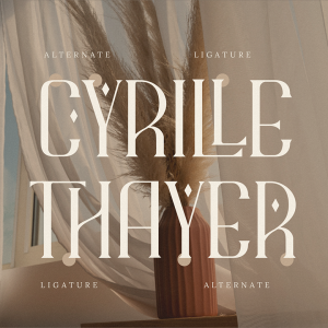 Quadrangle Stylish Serif