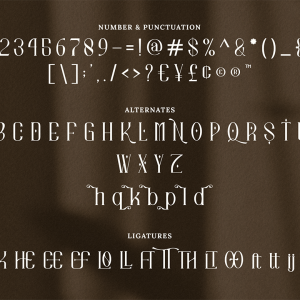 Quadrangle Stylish Serif