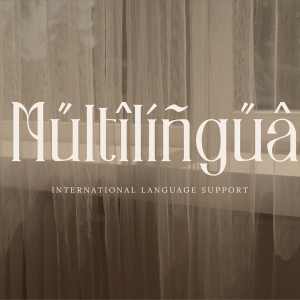 Quadrangle Stylish Serif