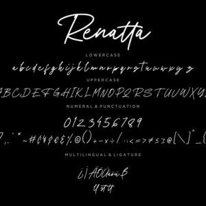 Renatta Signature Monoline