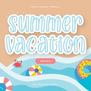 Sunday Morning Quirky Typeface